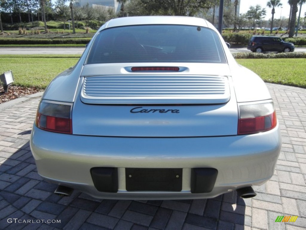 1999 911 Carrera Coupe - Arctic Silver Metallic / Space Grey photo #7