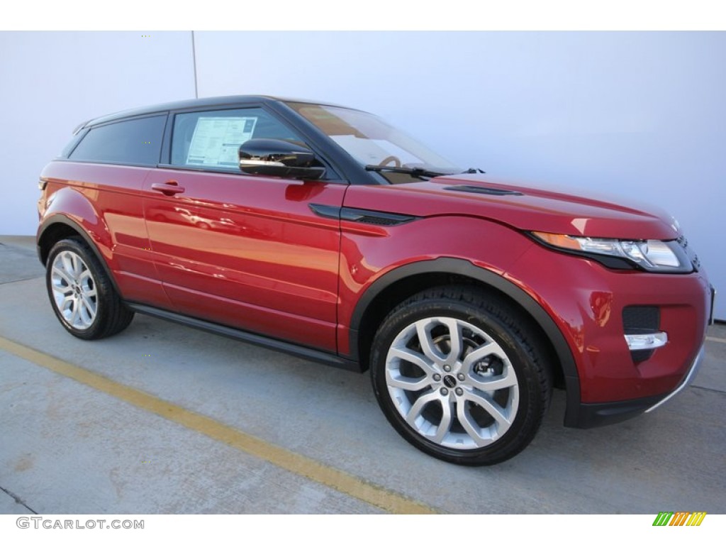 Firenze Red Metallic 2012 Land Rover Range Rover Evoque Coupe Dynamic Exterior Photo #60352307