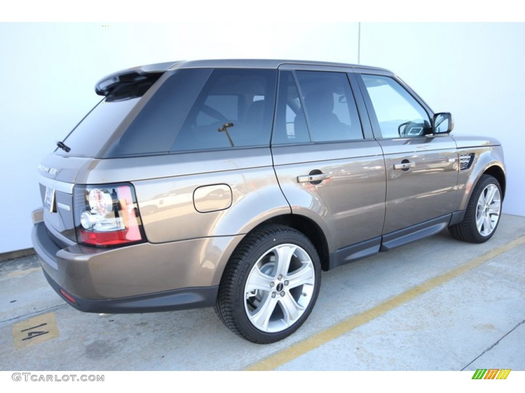 2012 Range Rover Sport HSE LUX - Nara Bronze Metallic / Almond/Nutmeg photo #3