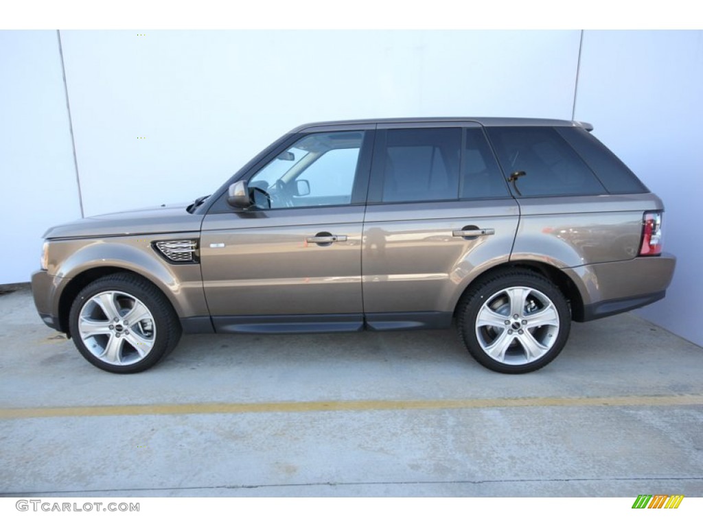 Nara Bronze Metallic 2012 Land Rover Range Rover Sport HSE LUX Exterior Photo #60352652