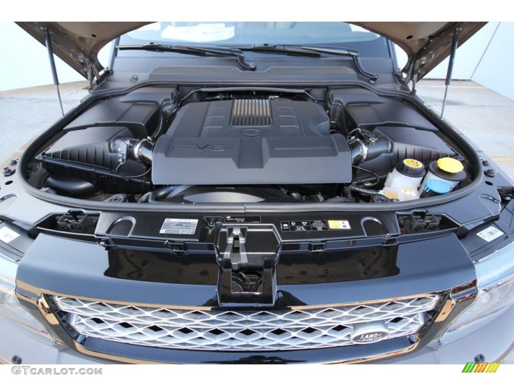 2012 Land Rover Range Rover Sport HSE LUX 5.0 Liter GDI DOHC 32-Valve DIVCT V8 Engine Photo #60352805