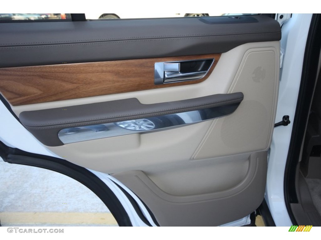 2012 Land Rover Range Rover Sport Supercharged Arabica Door Panel Photo #60352962