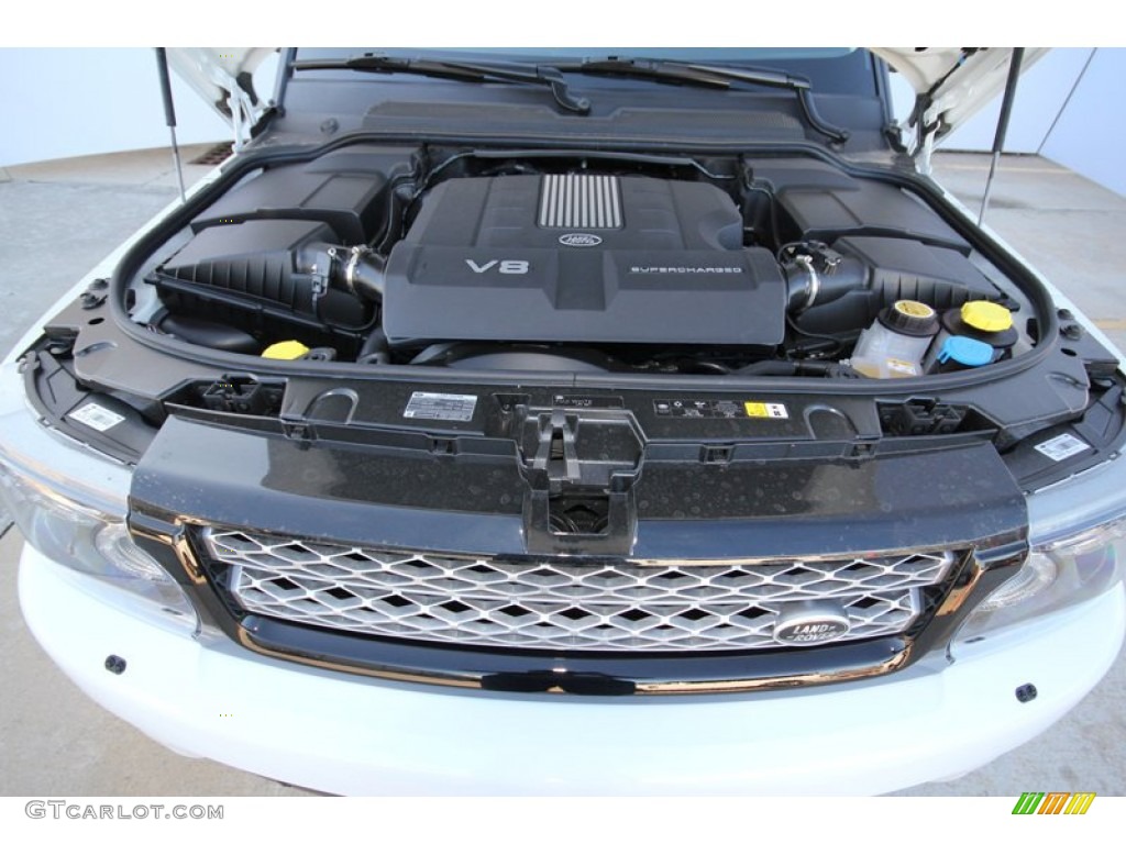 2012 Land Rover Range Rover Sport Supercharged 5.0 Liter Supercharged GDI DOHC 32-Valve DIVCT V8 Engine Photo #60353081