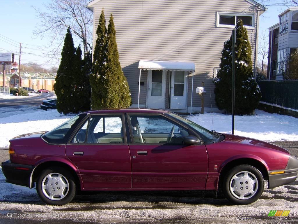 1994 S Series SL1 Sedan - Plum / Gray photo #3