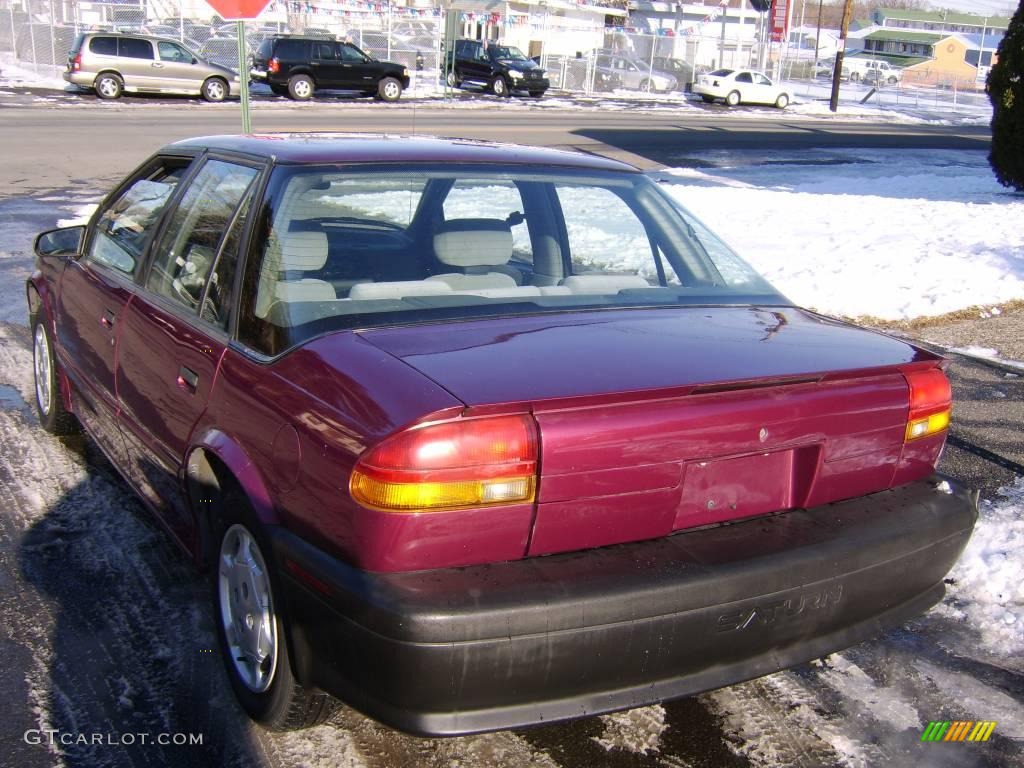 1994 S Series SL1 Sedan - Plum / Gray photo #4