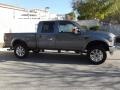 2010 Sterling Gray Metallic Ford F250 Super Duty Lariat Crew Cab 4x4  photo #2