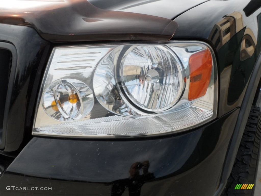 2004 F150 FX4 SuperCrew 4x4 - Black / Black/Medium Flint photo #10