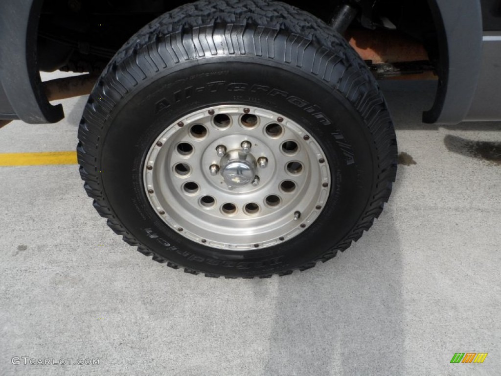 2004 F150 FX4 SuperCrew 4x4 - Black / Black/Medium Flint photo #14