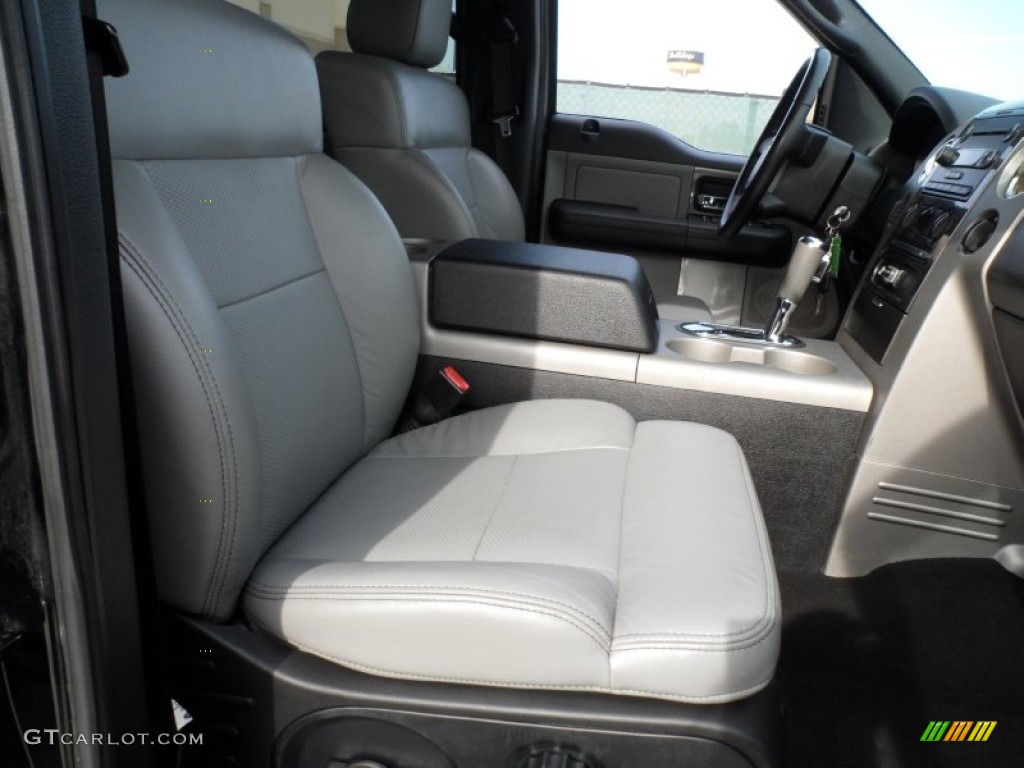 2004 F150 FX4 SuperCrew 4x4 - Black / Black/Medium Flint photo #26