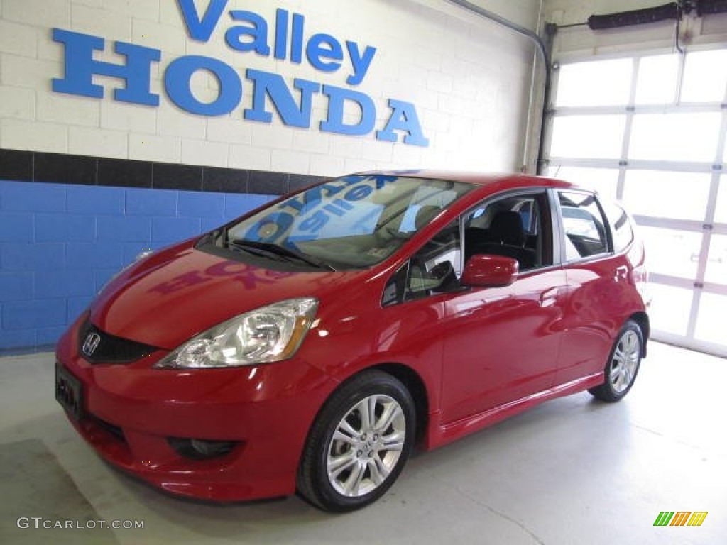 Milano Red Honda Fit