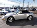 1997 Arctic Silver Metallic Porsche 911 Carrera Cabriolet  photo #9