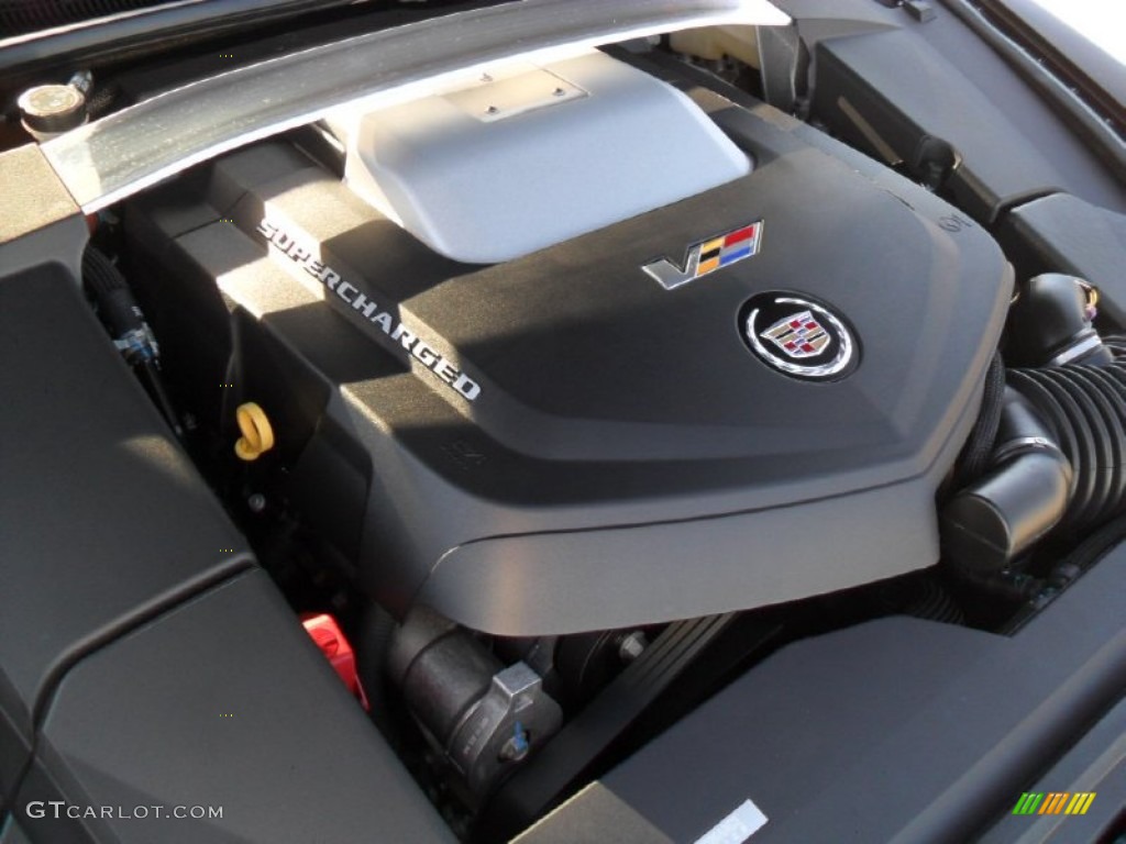 2012 Cadillac CTS -V Sedan 6.2 Liter Eaton Supercharged OHV 16-Valve V8 Engine Photo #60357897