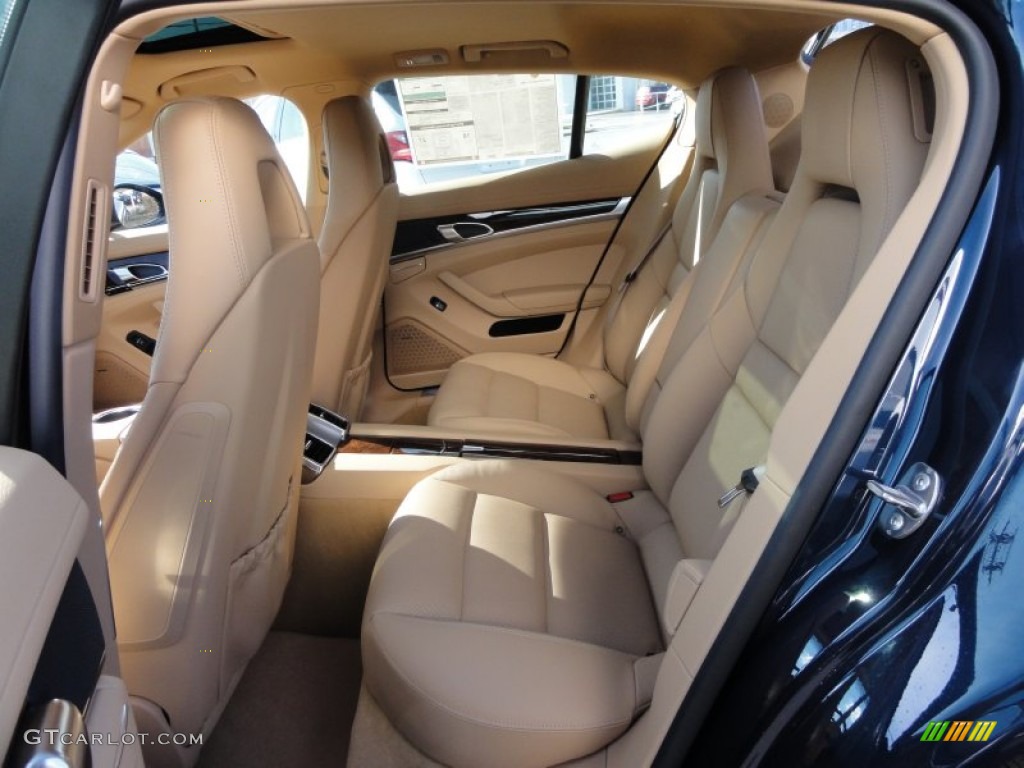 Luxor Beige Interior 2012 Porsche Panamera V6 Photo #60358107