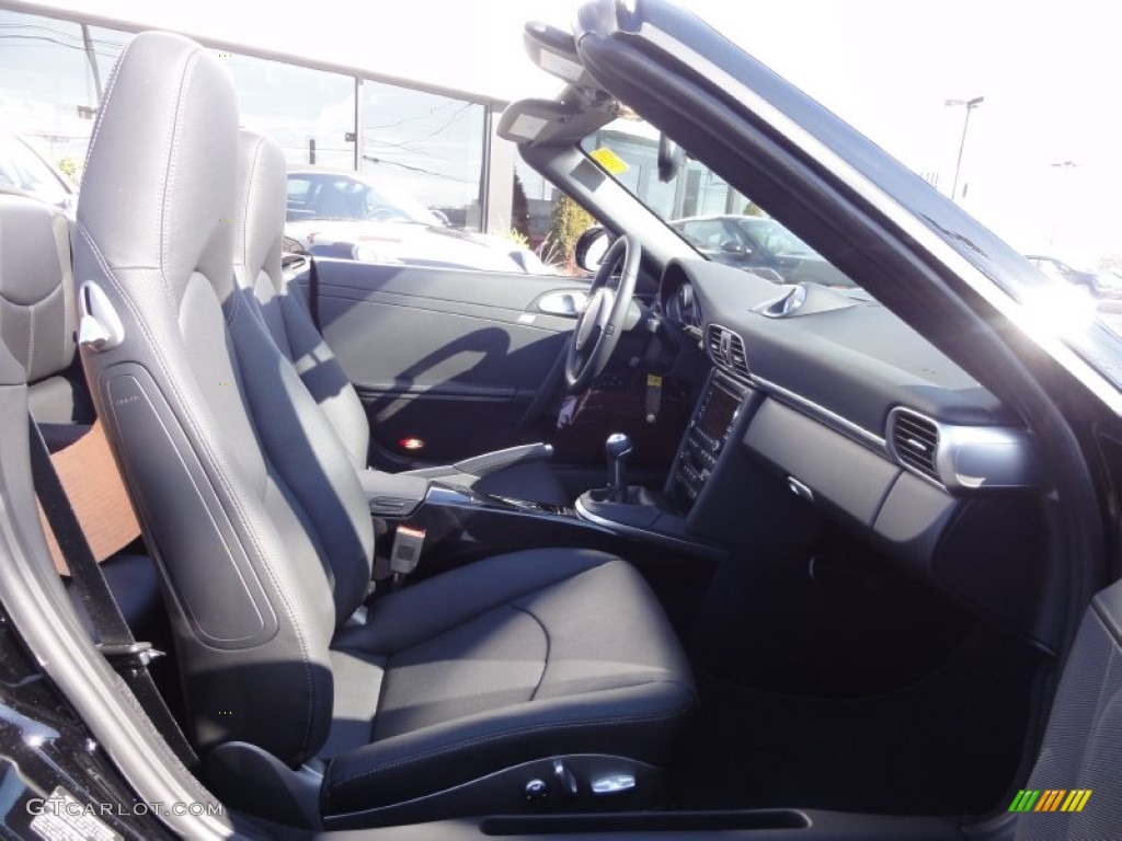 2012 911 Carrera 4S Cabriolet - Black / Black photo #18