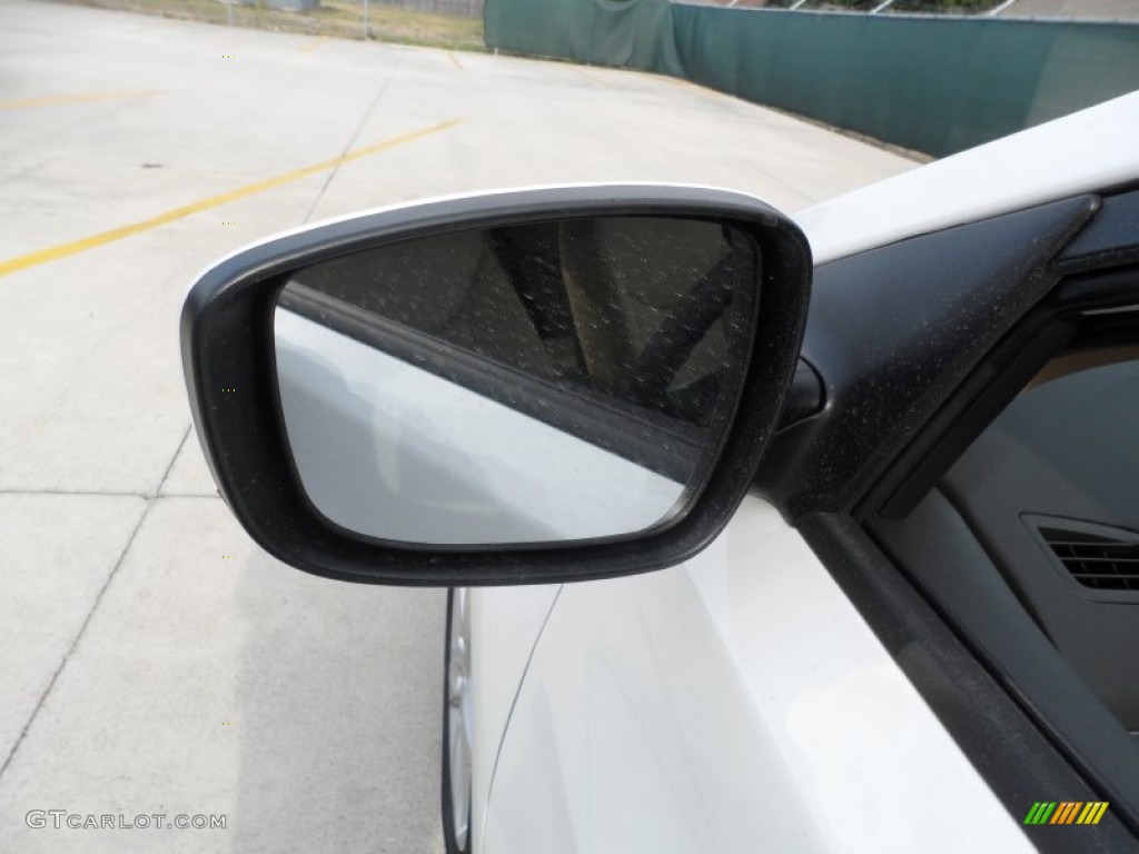 2012 Elantra GLS - Shimmering White / Beige photo #13
