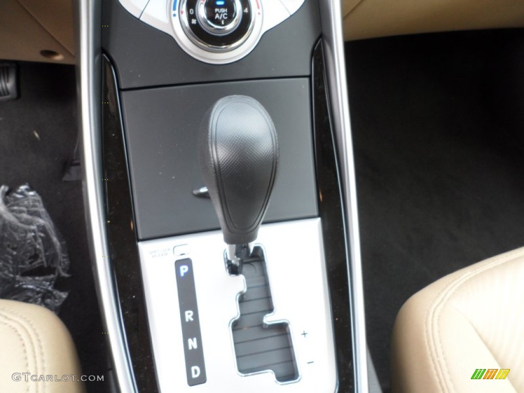 2012 Elantra GLS - Shimmering White / Beige photo #29