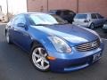 2005 Athens Blue Infiniti G 35 Coupe  photo #2