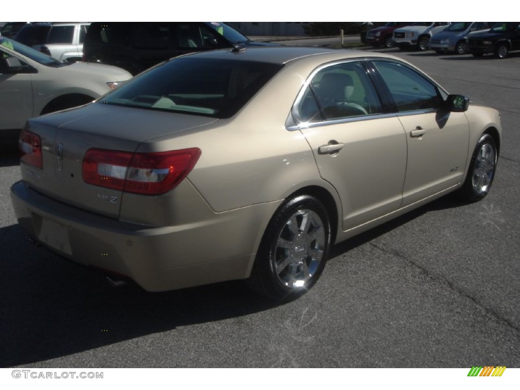 2008 MKZ Sedan - Dune Pearl Metallic / Sand photo #23