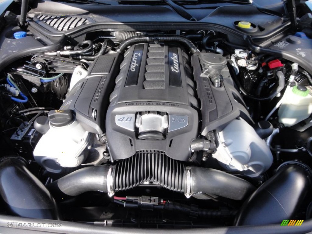 2012 Porsche Panamera Turbo 4.8 Liter DFI Twin-Turbocharged DOHC 32-Valve VarioCam Plus V8 Engine Photo #60359064