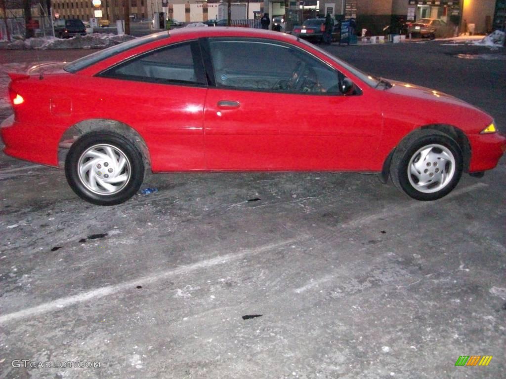 1999 Cavalier RS Coupe - Bright Red / Graphite photo #2