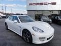 Front 3/4 View of 2012 Panamera 4