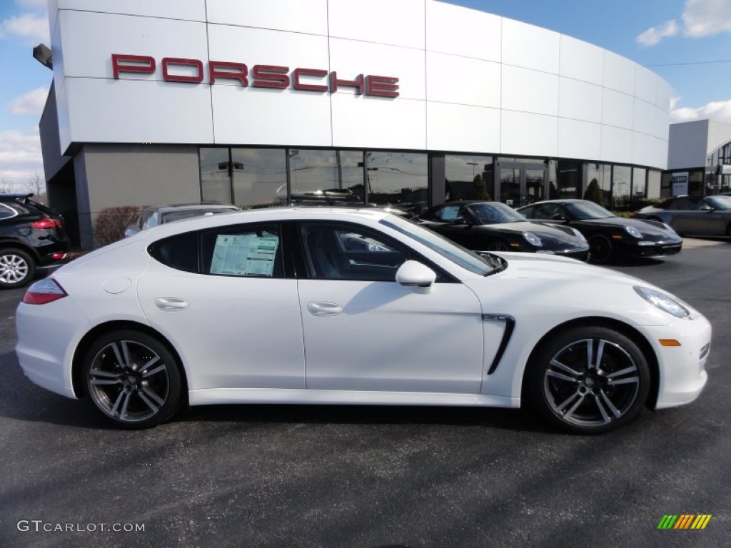 Carrara White 2012 Porsche Panamera 4 Exterior Photo #60359580