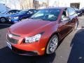 2012 Autumn Red Metallic Chevrolet Cruze LS  photo #2