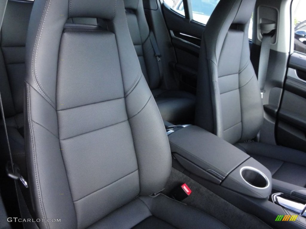 Black Interior 2012 Porsche Panamera 4 Photo #60359706