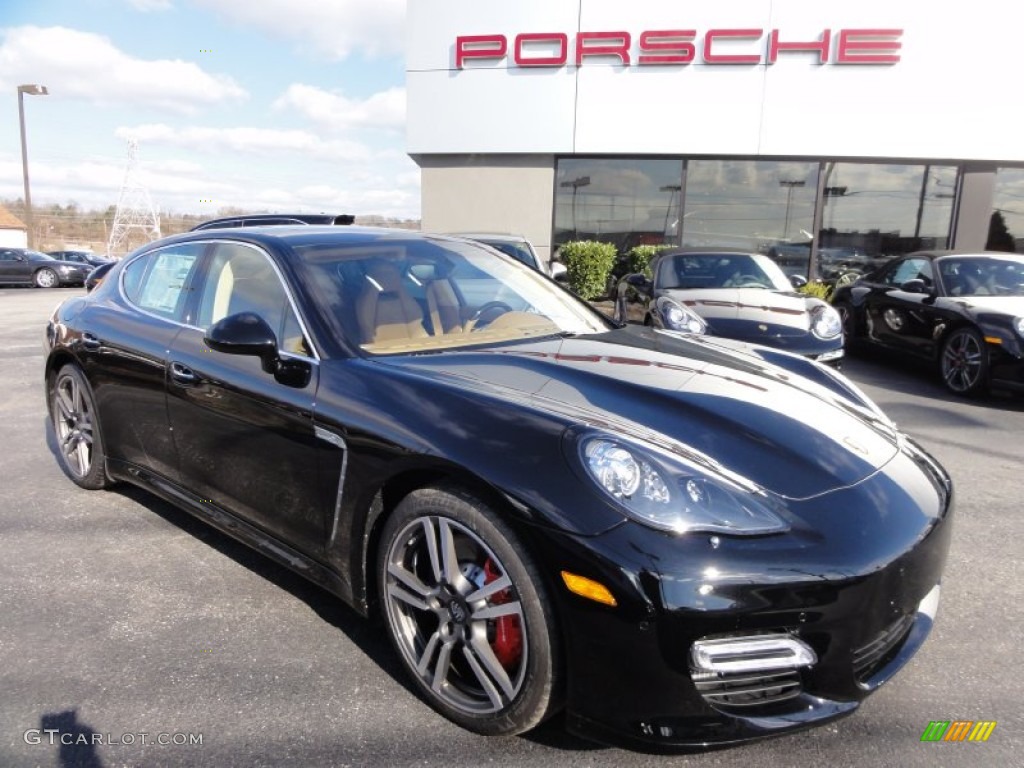 Black 2012 Porsche Panamera Turbo Exterior Photo #60360729