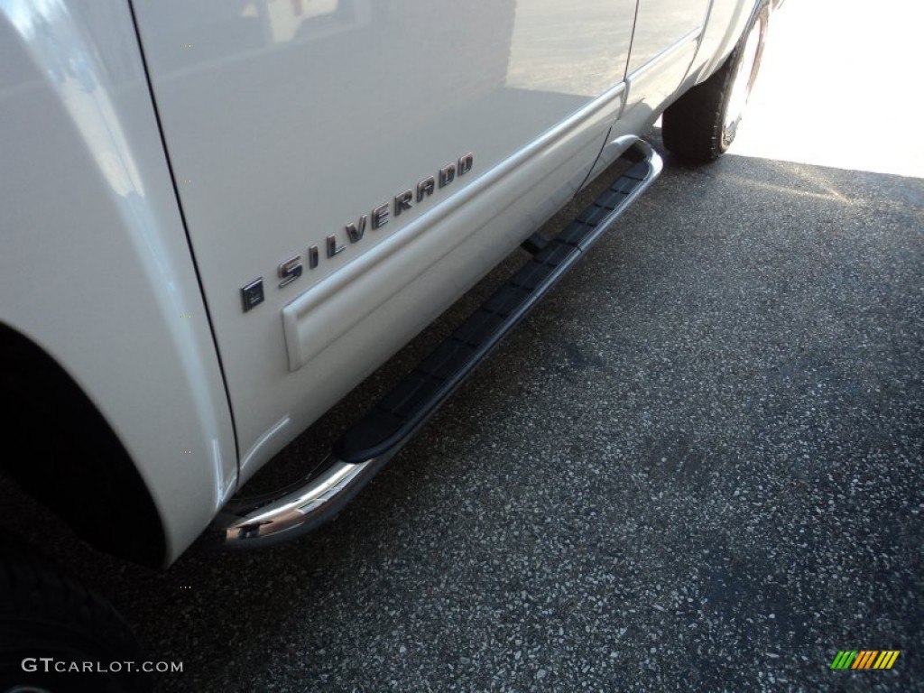 2009 Silverado 1500 LT Extended Cab 4x4 - Summit White / Ebony photo #32