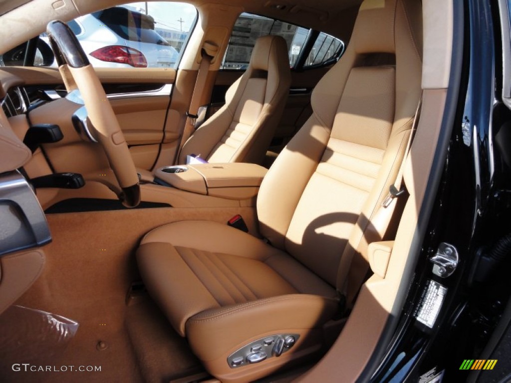 Cognac Interior 2012 Porsche Panamera Turbo Photo #60360819