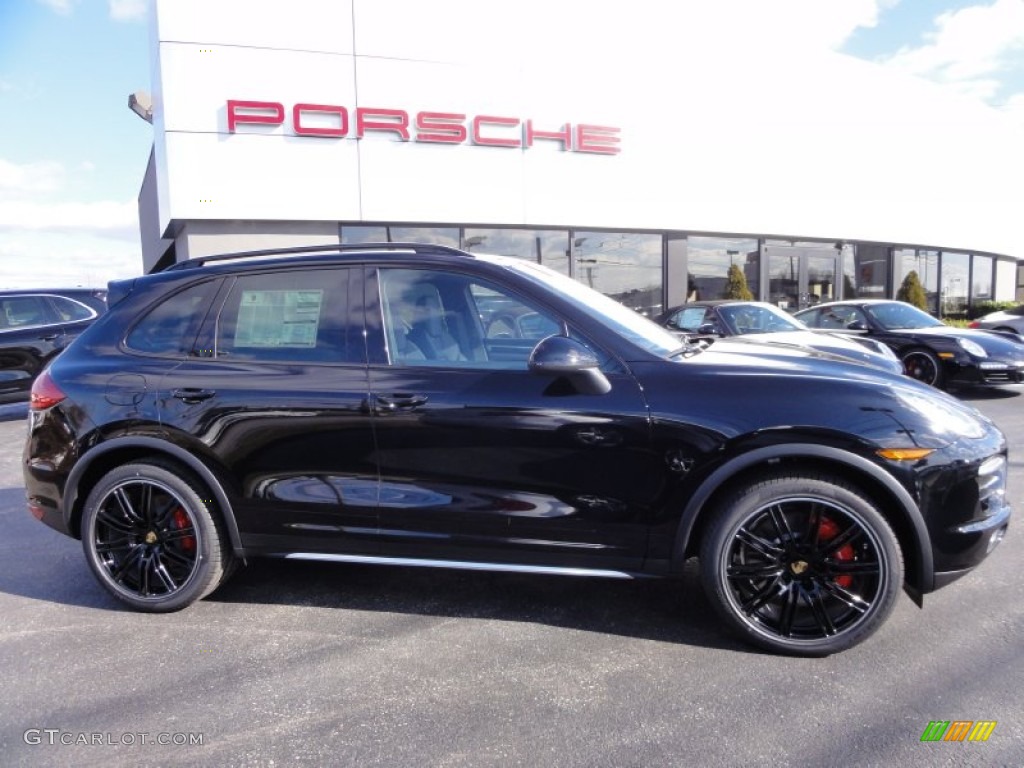 Black 2012 Porsche Cayenne Turbo Exterior Photo #60361143