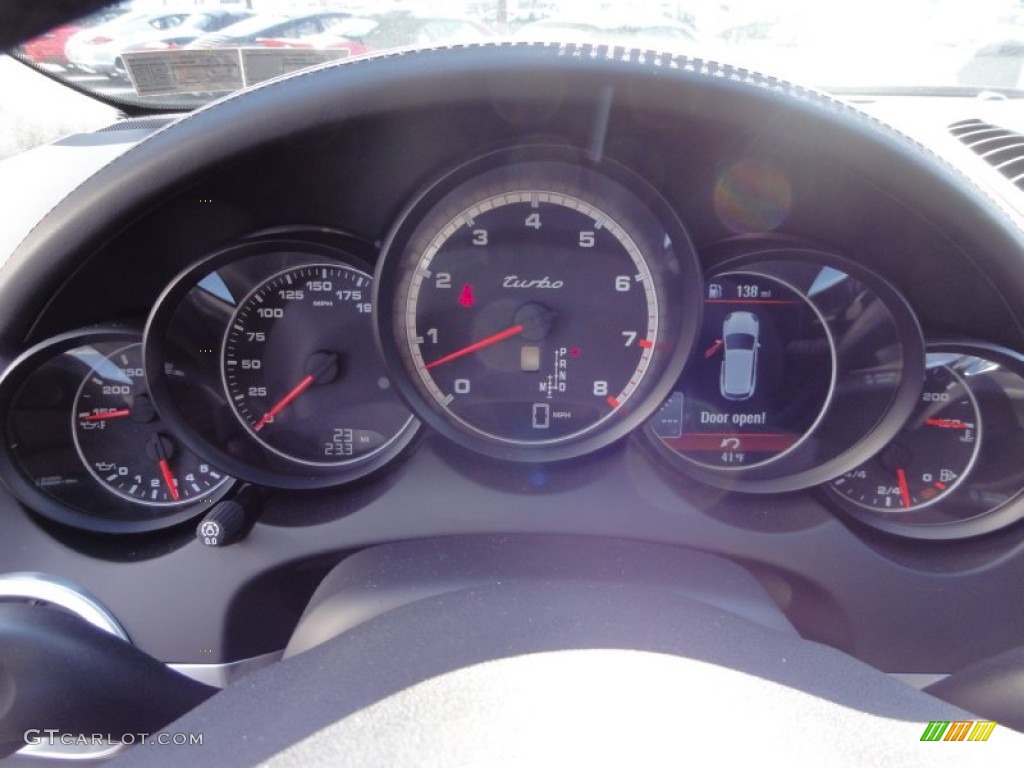 2012 Porsche Cayenne Turbo Gauges Photo #60361483