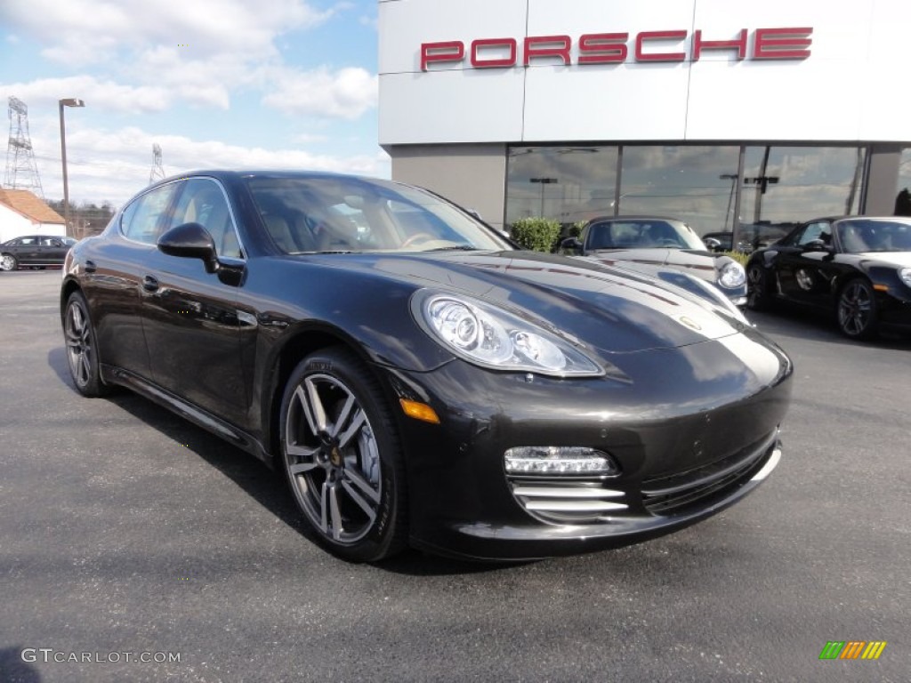 Carbon Grey Metallic 2012 Porsche Panamera 4S Exterior Photo #60361509