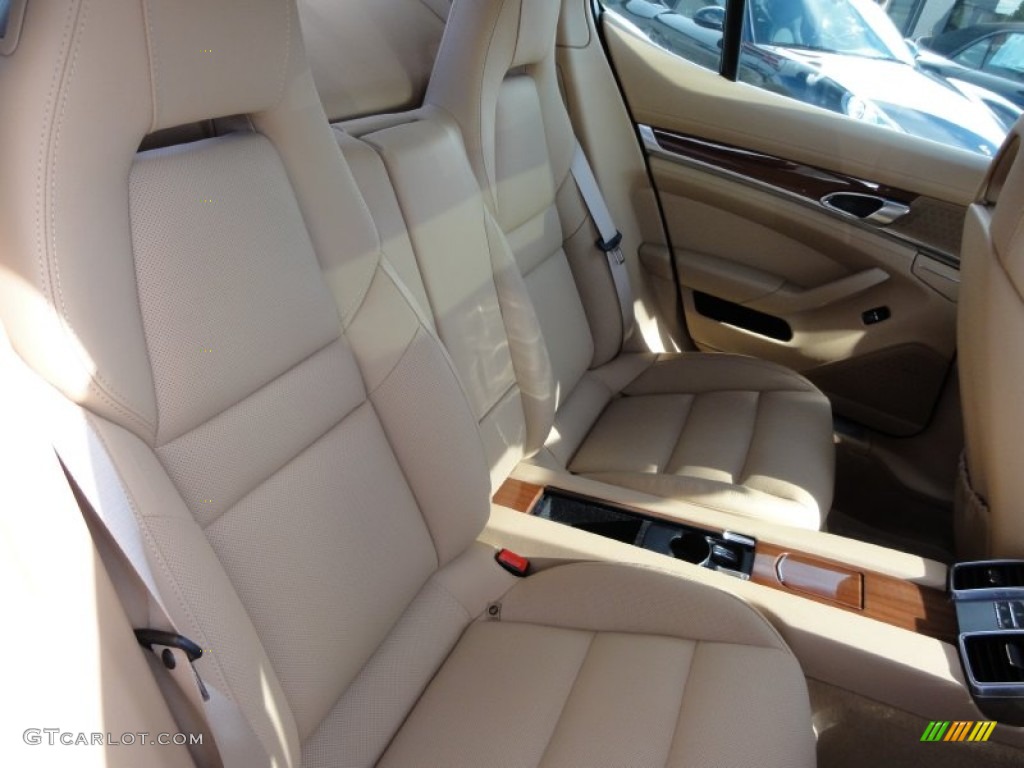 Luxor Beige Interior 2012 Porsche Panamera 4S Photo #60361743
