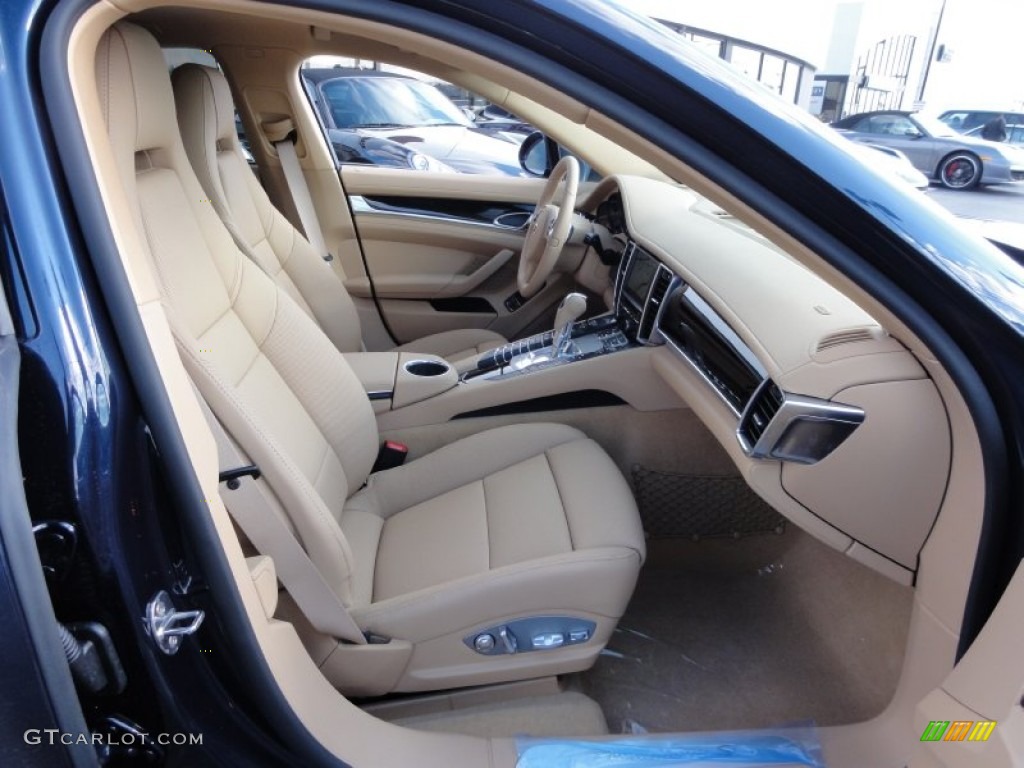 Luxor Beige Interior 2012 Porsche Panamera S Hybrid Photo #60362103