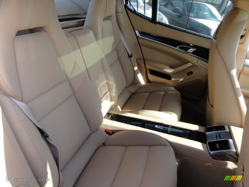 Luxor Beige Interior 2012 Porsche Panamera S Hybrid Photo #60362148