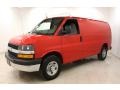 2008 Victory Red Chevrolet Express 2500 Cargo Van  photo #3