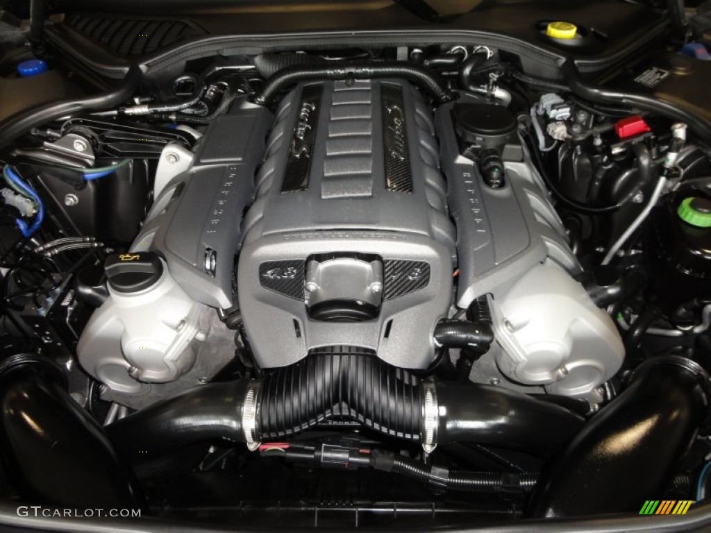 2012 Porsche Panamera Turbo S 4.8 Liter DFI Twin-Turbocharged DOHC 32-Valve VarioCam Plus V8 Engine Photo #60362675