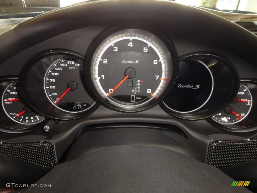 2012 Porsche Panamera Turbo S Gauges Photo #60362748