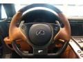 2012 Lexus LFA Camel Yellow Interior Steering Wheel Photo