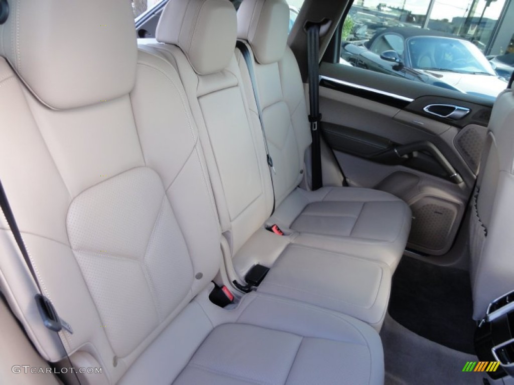 Umber Brown/Light Tartufo Interior 2012 Porsche Cayenne S Hybrid Photo #60362973