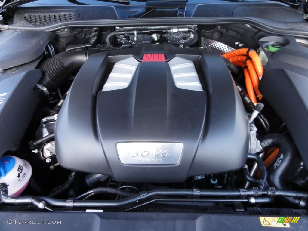 2012 Porsche Cayenne S Hybrid 3.0 Liter DFI Supercharged DOHC 24-Valve VVT V6 Gasoline/Electric Hybrid Engine Photo #60363078