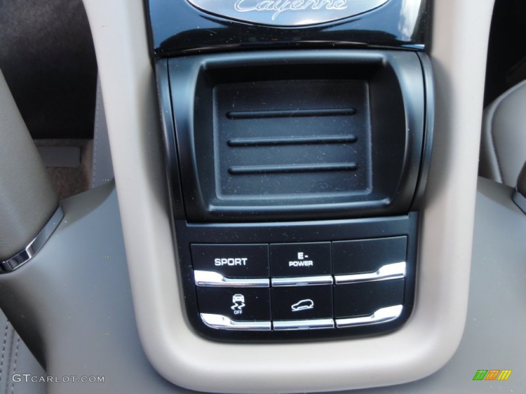 2012 Cayenne S Hybrid - Umber Brown Metallic / Umber Brown/Light Tartufo photo #39