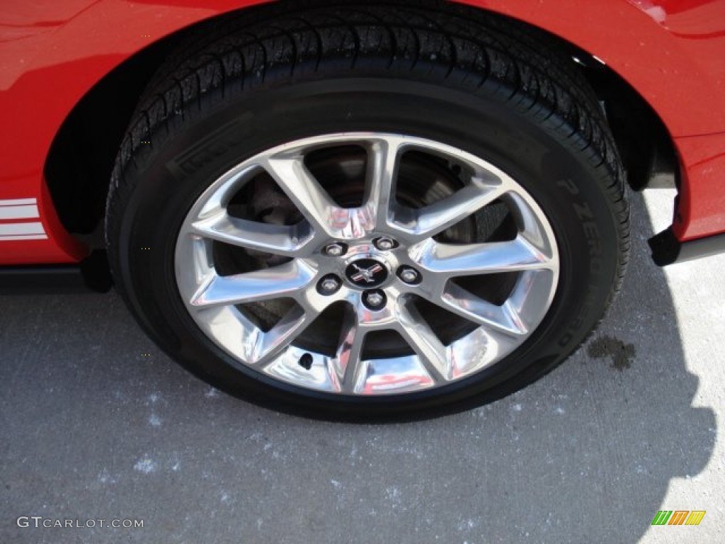 2011 Mustang V6 Premium Coupe - Race Red / Charcoal Black photo #9