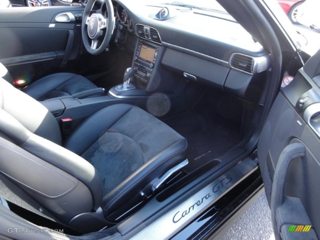 Black w/Alcantara Interior 2011 Porsche 911 Carrera GTS Coupe Photo #60363612