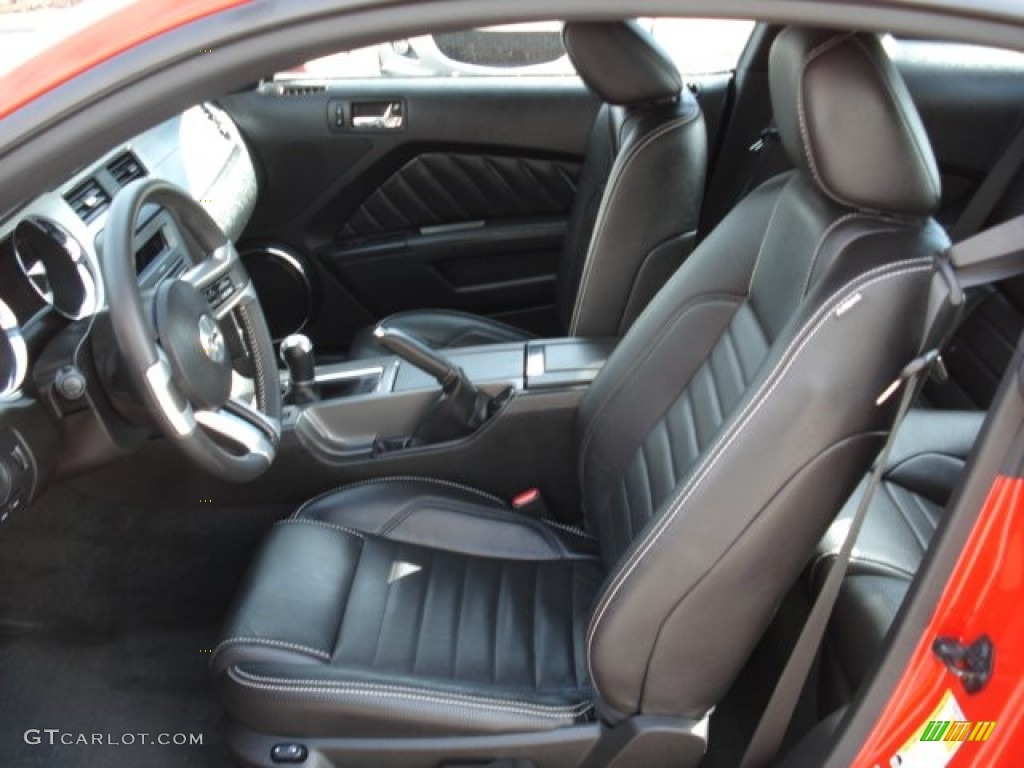 2011 Mustang V6 Premium Coupe - Race Red / Charcoal Black photo #14