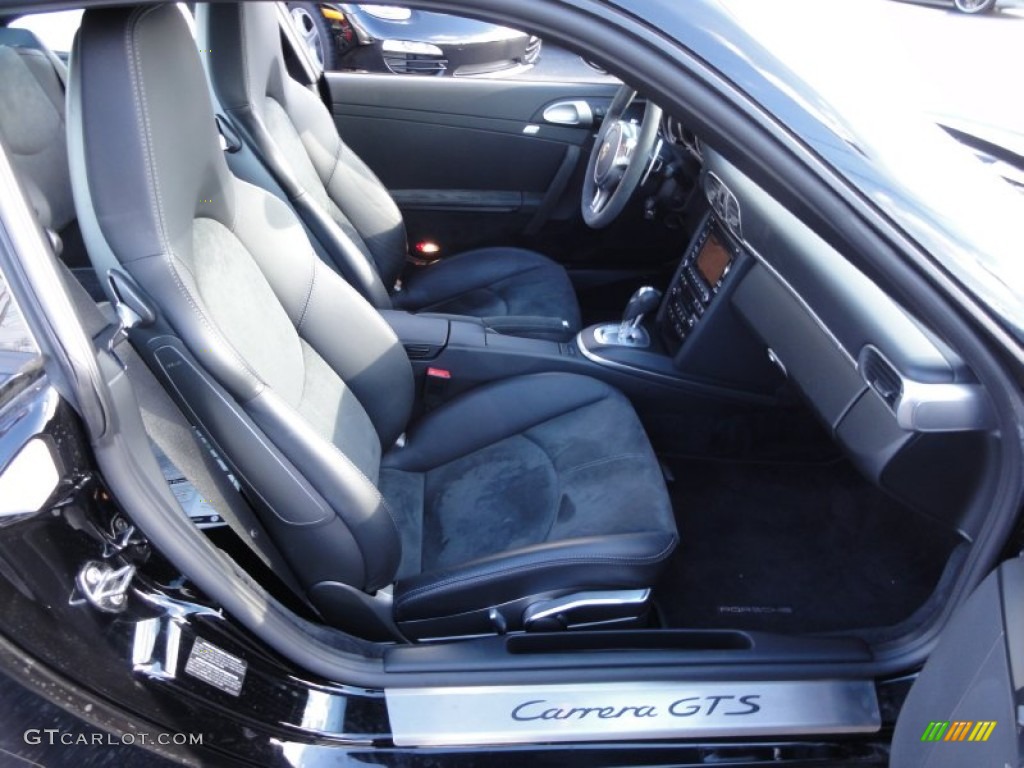 Black w/Alcantara Interior 2011 Porsche 911 Carrera GTS Coupe Photo #60363632