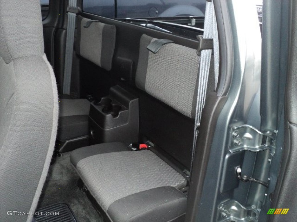 Ebony Interior 2011 Chevrolet Colorado Work Truck Extended Cab Photo #60363700