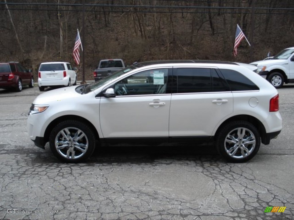 2012 Edge Limited AWD - White Platinum Metallic Tri-Coat / Medium Light Stone photo #5